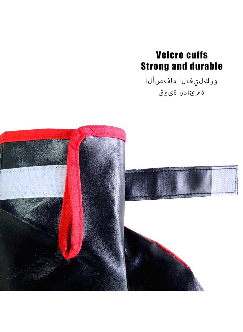 Boxing Gloves Kids Teens, Boxing Training Gloves, Triple Combination Liner and Breathable Palm Design, for Boxing, Kickboxing, Muay Thai,6oz(Red) - Image 2